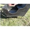 Image 4 : Black Cutter Sleigh (56" Long)