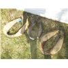 Image 4 : (3) Horse Collars (18 x 20 x 21") with Poor Buckles