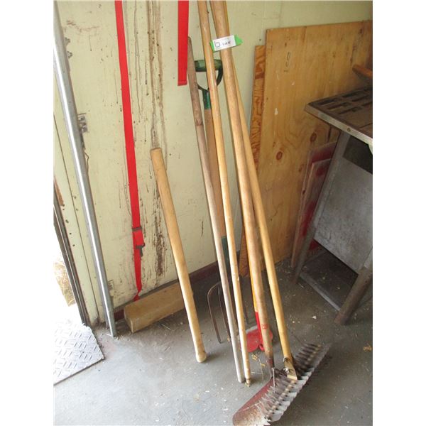 Garden Tools, Fork, Rake