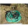 Image 1 : Rubber Water Hose with Sprinkler