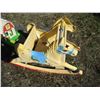 Image 3 : Fisher Price Plastic Barn & Rocking Horse