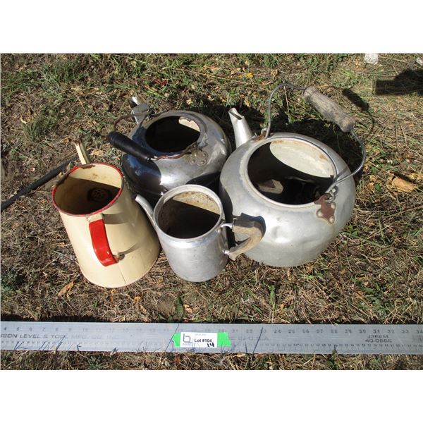 Kettle Pot Lot (No Lids)