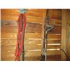 Image 5 : Assorted Horse Tack, Rope, Gate, Horse Shoe, Window Etc.