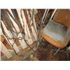 Image 8 : Assorted Horse Tack, Rope, Gate, Horse Shoe, Window Etc.