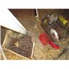 Image 9 : Assorted Horse Tack, Rope, Gate, Horse Shoe, Window Etc.