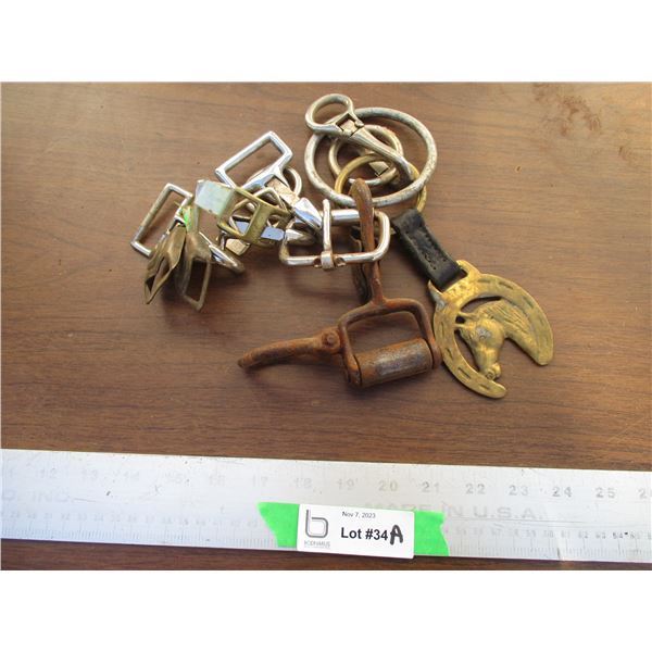 Horse Bits and Brass Buckles