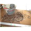 Image 1 : Gallon Pail w/ Horse Shoes