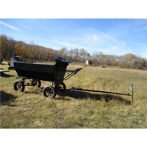 Horse Drawn Wagon w/ Padded Seats - Lights- Pole, Neck Yoke