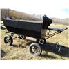 Image 2 : Horse Drawn Wagon w/ Padded Seats - Lights- Pole, Neck Yoke