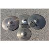 Image 1 : ** (4) Cymbals - Sabian, Zildjian