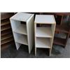 Image 3 : ** (4) Book Stands - Tallest Measures 48" x 9" x 45" Tall