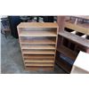 Image 4 : ** (4) Book Stands - Tallest Measures 48" x 9" x 45" Tall