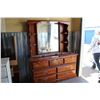 Image 1 : ** 7-Drawer Dresser with Mirror - 60" x 17" x 72" Tall