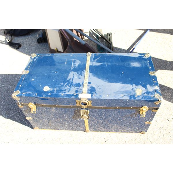 ** Metal Storage Trunk