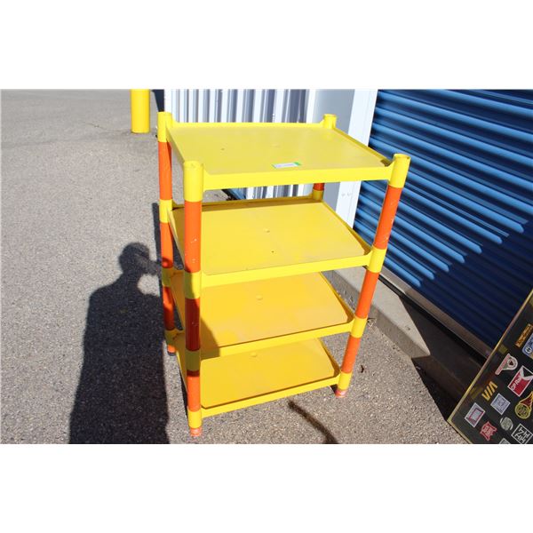 ** 4-Tier Plastic Stand - 24  x 39  Tall