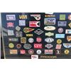 Image 2 : ** Framed Procor Badges Including CP Rail, Railway Patch-Related 21.5x36
