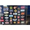 Image 3 : ** Framed Procor Badges Including CP Rail, Railway Patch-Related 21.5x36