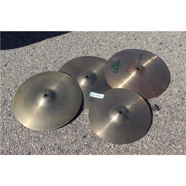 ** (2x Bid Price) (4) Small Cymbals