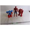 Image 1 : (3) Superhero Toy Figurines - Captain America, Spiderman, Iron Man