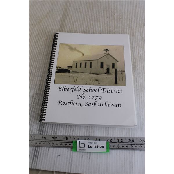 Elberfeld School District No. 1279 Rosthern Saskatchewan Book