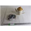 Image 1 : Tim Hortons Teapot, Bag of (10+) Assorted Marbles
