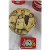 Image 3 : Collection of Vintage Cans - Royal Family Tin from 1930s (King George V), Queen Elizabeth with Child
