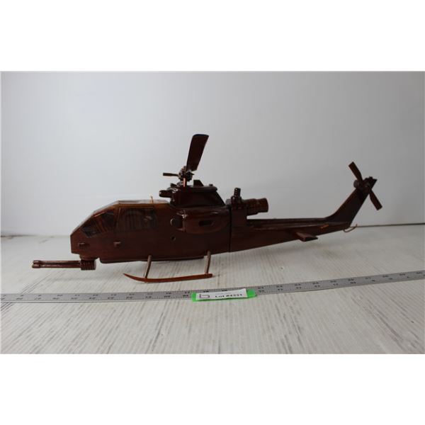 Wooden Helicopter