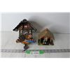 Image 1 : Cuckoo Clock and Mini Temperature House (Clock is Broken)