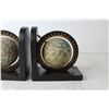 Image 2 : Brown Globe Bookends