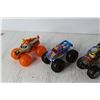 Image 4 : (5) Toy Monster Trucks