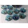 Image 3 : Blue Punch Bowl Set