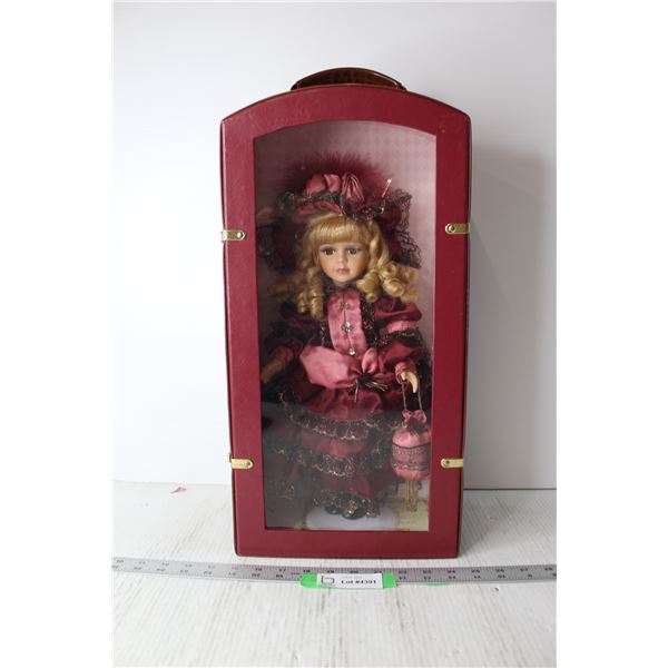 Porcelain Doll in Box