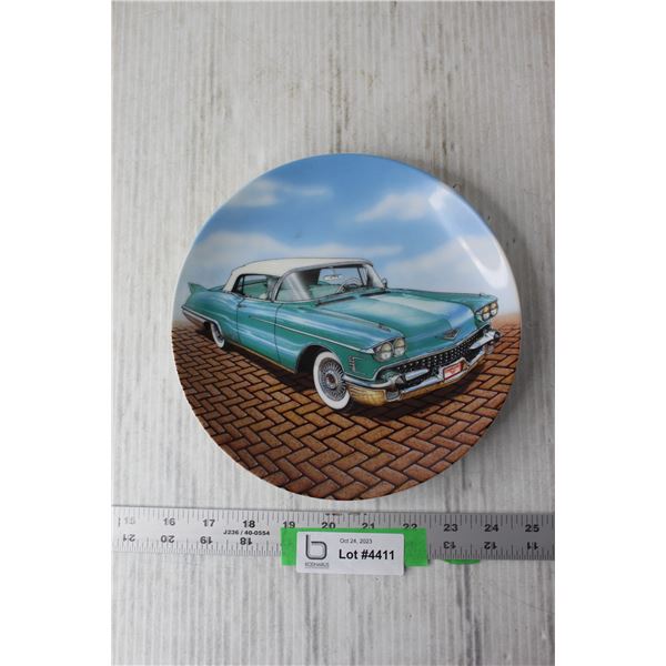 Collectible Car Plate - 1958 Biarritz Delphi Car