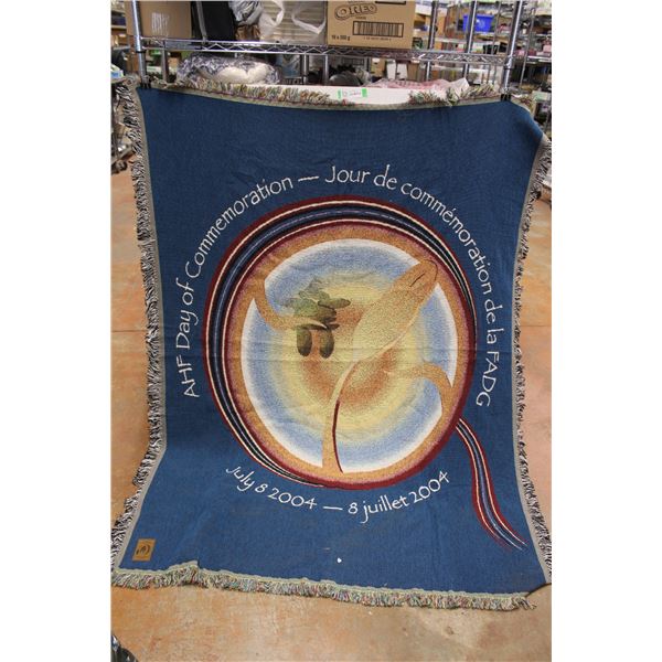 Aboriginal Healing Foundation Commemorative Blanket - July 8 2004