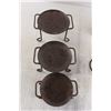 Image 2 : 3-Piece Vintage Candle Holder Set, 3-Piece Cast Iron Stacking Candle Holder Set