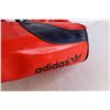 Image 2 : Red and Navy Blue Adidas Bag - 1970s
