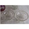 Image 4 : (4) Retro Coloured Glass Short Tumblers - 1960s, Avon Head-Shaped Glass, (2) Glass Bowls