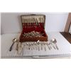 Image 1 : (100+) Community Silver Plated Utensils in Wooden Chest