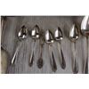 Image 5 : (100+) Community Silver Plated Utensils in Wooden Chest