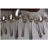 Image 6 : (100+) Community Silver Plated Utensils in Wooden Chest