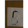 Image 2 : Framed Print "Good Morning" by Benjamin Chee Chee - 10" x 12"