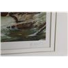 Image 5 : Framed Print 230/375 "Hiver d'antan" by J.L. Dupont - 21" x 23", Frame has Chips