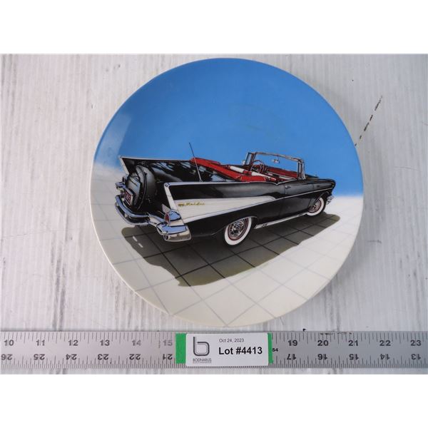 Collectible Car Plate- 1957 Chev Bel Air