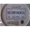 Image 3 : Collectible Car Plate- 1956 Continental