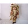 Image 3 : (3) Vintage Porcelain Dolls-approx. 18" Tall