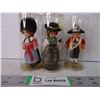 Image 1 : (3) Mini Dolls in Case