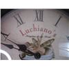 Image 4 : Wall Clock with Advertising-"Luchiano's" (working)