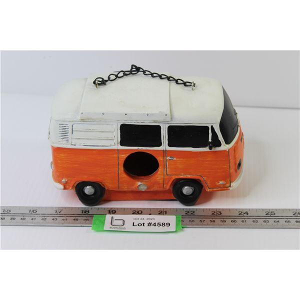 Resin VW Van Bird House