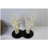 Image 2 : Rubber Hands Ring Holder - Tool Box - (2) Cows (plastic & wood)