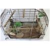 Image 3 : Vintage Bird Cage w/Accessories